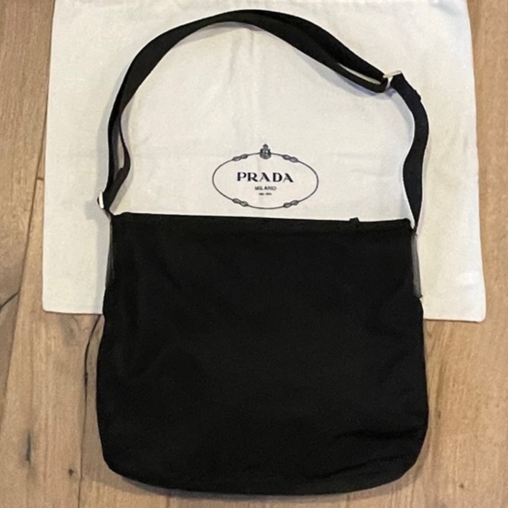 Vintage Prada Tessuto Messenger Bag - Picture 2 of 12